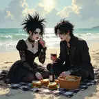 gothic-beach-picnic