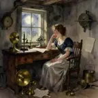 a-solitary-woman-and-her-instruments